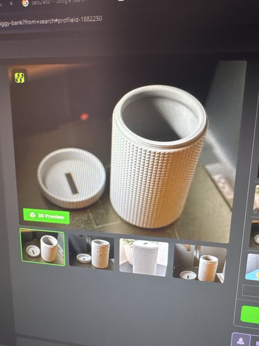 Копилки на 3D принтере под заказ