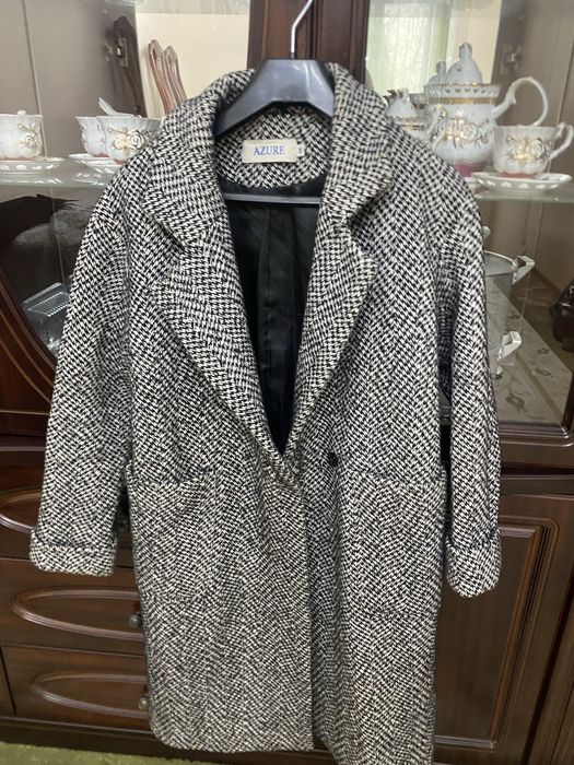 Куртка кожанная и пальто