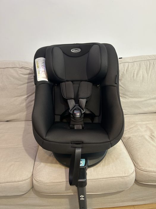 Scaun auto Rotativ 360 Graco Turn2Me Black, 0-18 kg, Negru