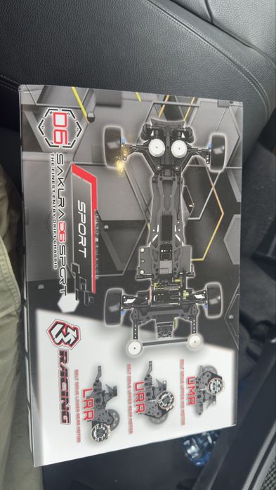 дрифт шаси 3Racing Sakura D6 Sport 1/10 RWD RC Drift Kit (Запечатано)