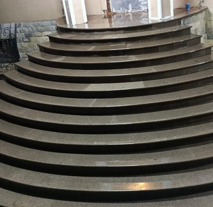 Травертин, гранит, мрамор