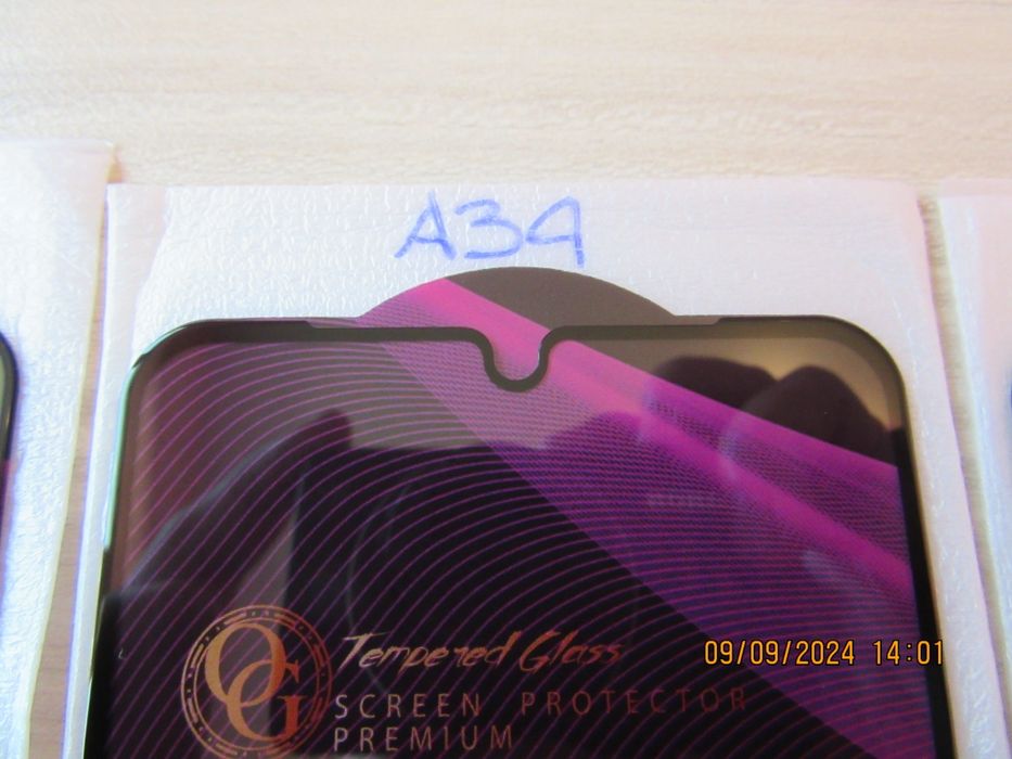 Samsung Galaxy A55 A35 A25 A15 A54 A34 A14 / OG Full Стъклен протектор