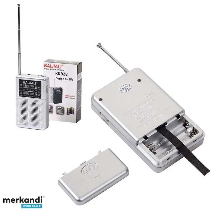 Портативно, мини AM / FM радио с вграден двулентов високоговорител