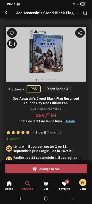Assassins creed  black flag ps5