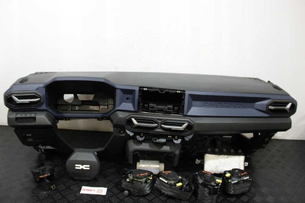 Dacia Duster fab 2026 - kit airbag volan pasager - set centuri de siguranta - plansa de bord