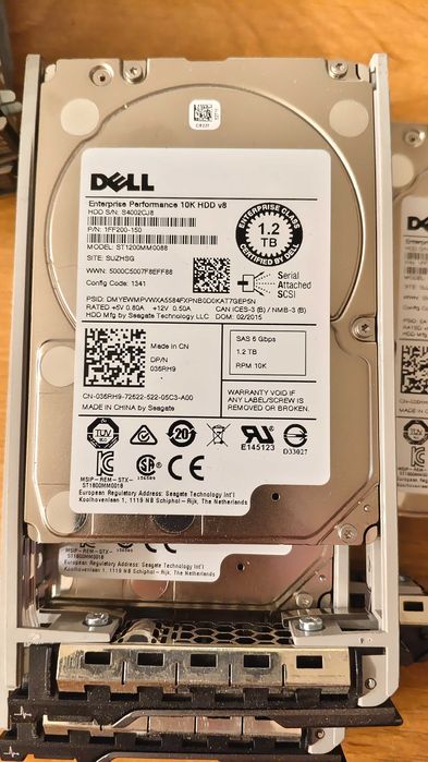 SAS 1200GB 6G 10K 2.5" для серверов