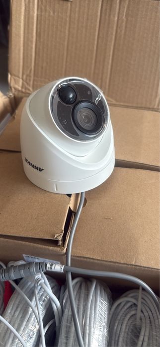 Камери на анкер 4бр+dvr