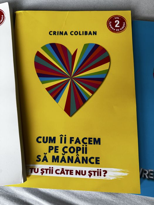Crina Coliban 3 volume diversificare Cum ii facem pe copii sa manance