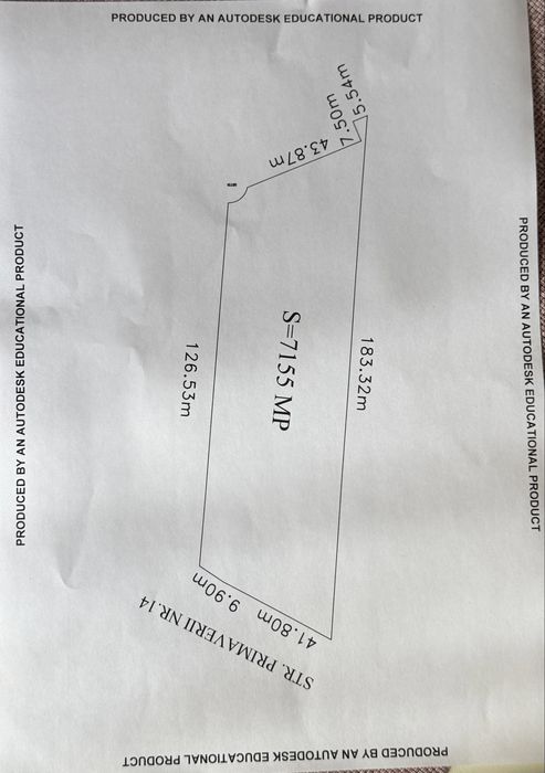 Teren ultracentral in cartier rezidential