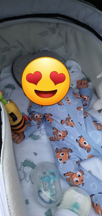 Carucior 3 in 1 Krausman Black Poema