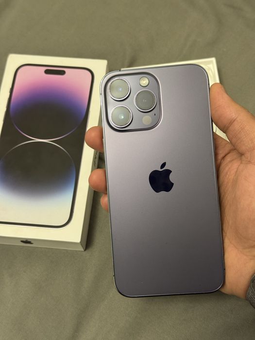  iPhone 14pro max 5G 128gb AH/A deep purple