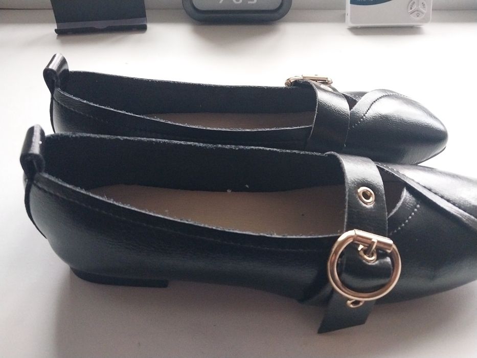 Женские  кожанные туфли