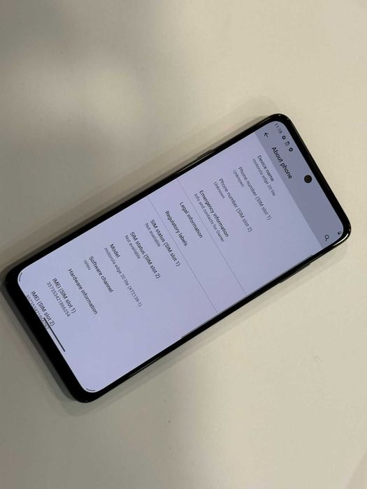 Moto Edge 20 Lite – 8GB RAM / 128GB