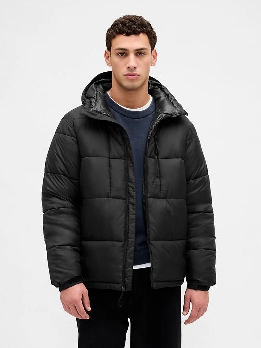 Geacă de iarnă GAP pe Negru Puffer Jacket noua