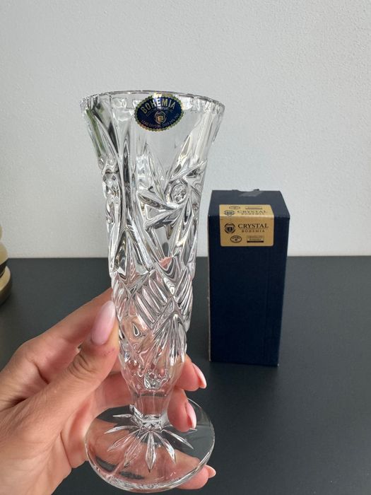 Vaza cristal - Bohemia - 17 cm