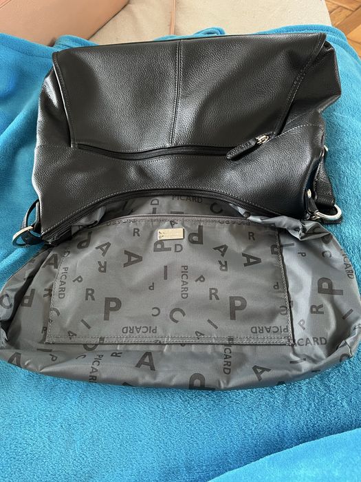 Geanta dama piele naturala Picard 20x7x38 cm noua fara eticheta