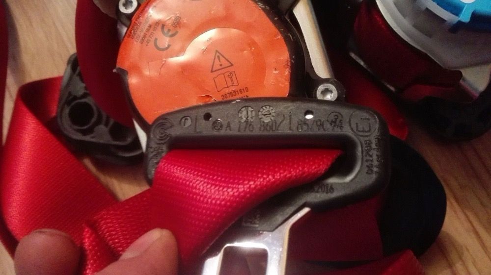 SET Centuri Siguranta MERCEDES A W176 B W246 GLA W156 AMG Rosii