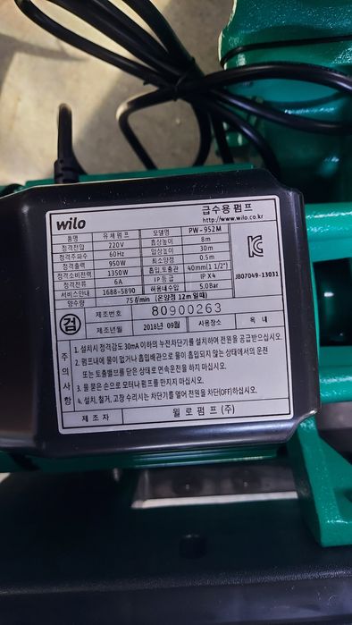 Насосы Wilo pump