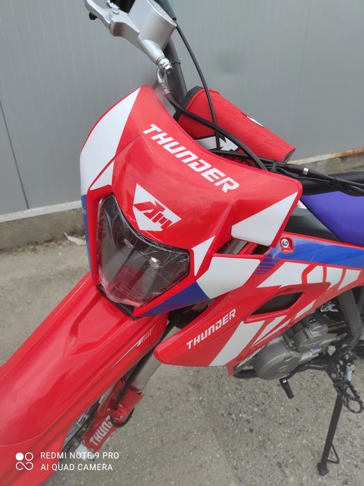 Кросов Мотор 250 кубика Thunder Storm MX-F 250 Enduro Ел старт +лед фар