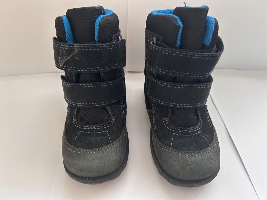 Ghete Ecco îmblănite, mărimea 24, cu GoreTex