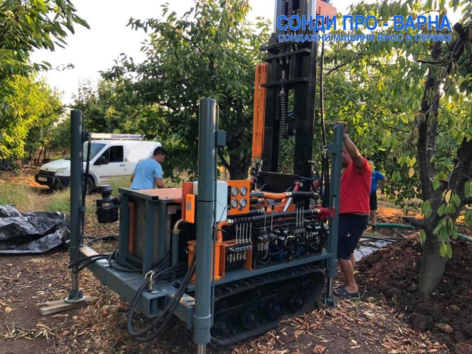 Нова Сондажна машина Track-SuperPro200CN(v98) до 200 м (3000кг)