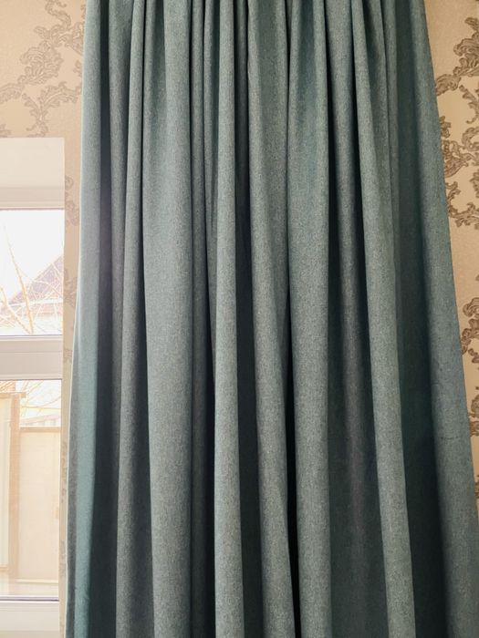 2 Перде (2 шторы)цвет:березовый