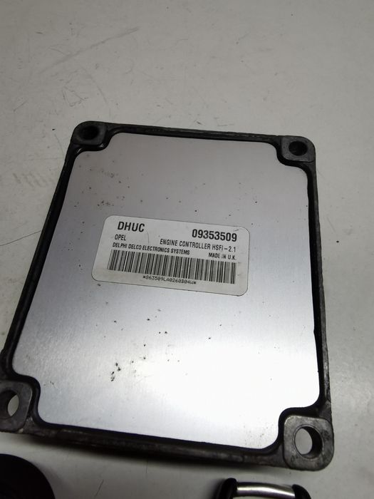 Kit pornire Opel Astra G 1.6 8V i benzina Z16SE Ecu calculator motor 09353509 Hsfi-2.1cititor și cheie Zafira A Corsa C Meriva A