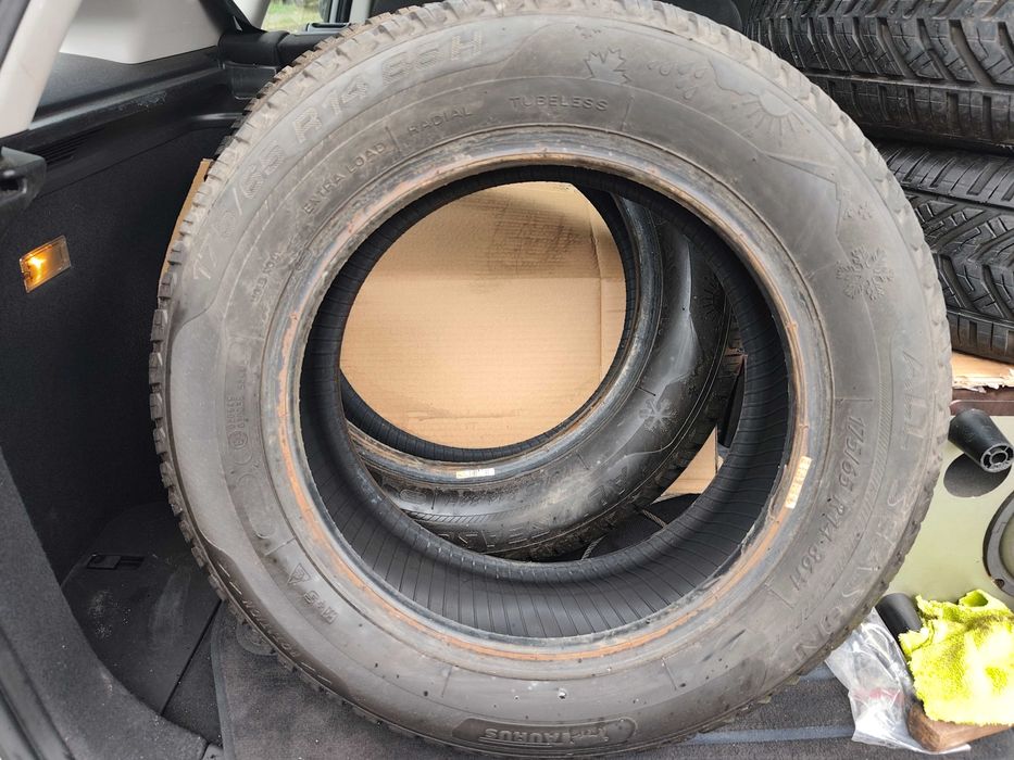 продавам 4бр. гуми таурус все сезони 175 65 14