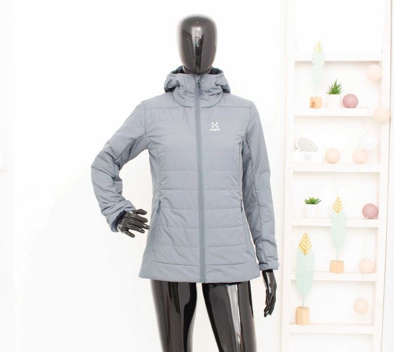 Haglofs Mimic Silver Hood дамско яке сиво качулка пълнеж полиестер XS