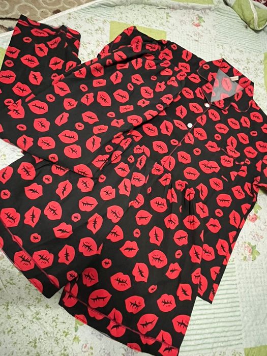 Пижамалар үлкен рр бар тройка