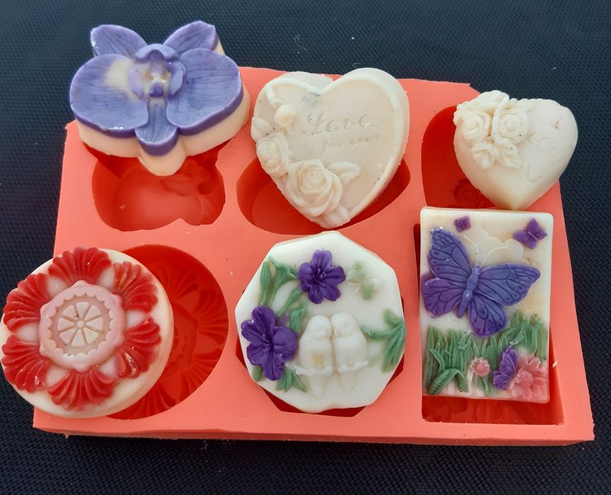 Matrițe silicon, calitate premium( realizare săpunuri, ceară, ipsos)