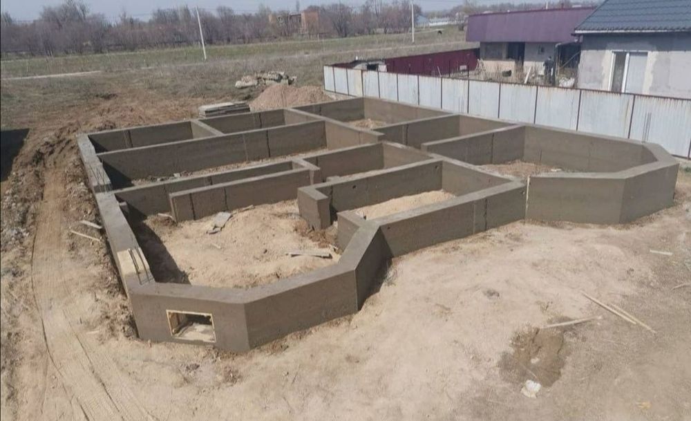 Фундаменттің кез келген түрін құямыз!