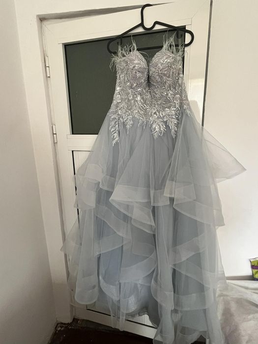 Бална рокля светло синя