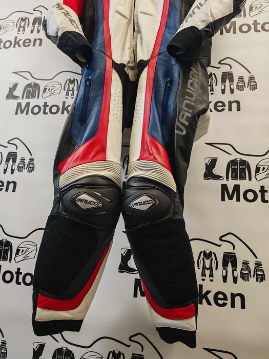 Costum/Combinezon moto piele cu cocoasa Vanucci marime 56