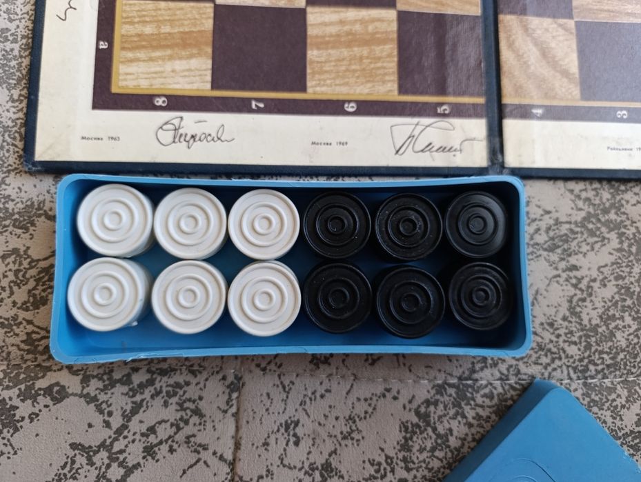 Шашки СССР редкий вариант