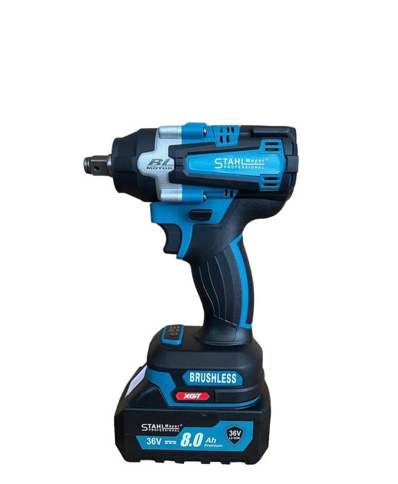 4в1 Гайковерт Винтоверт Ъглошлайф 125мм Перфоратор 36V 8A 3х Батерии