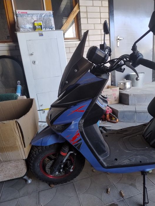 Скутер с минимальным пробегом!