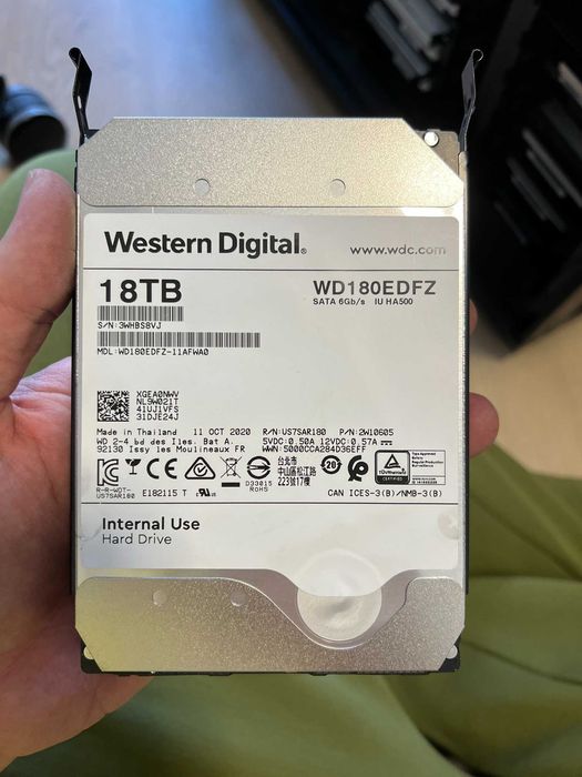 Western Digital WD180EDFZ-11AFWA0 18TB - 7