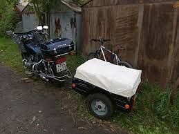 Прицеп енот мотоцикл квадроцикл