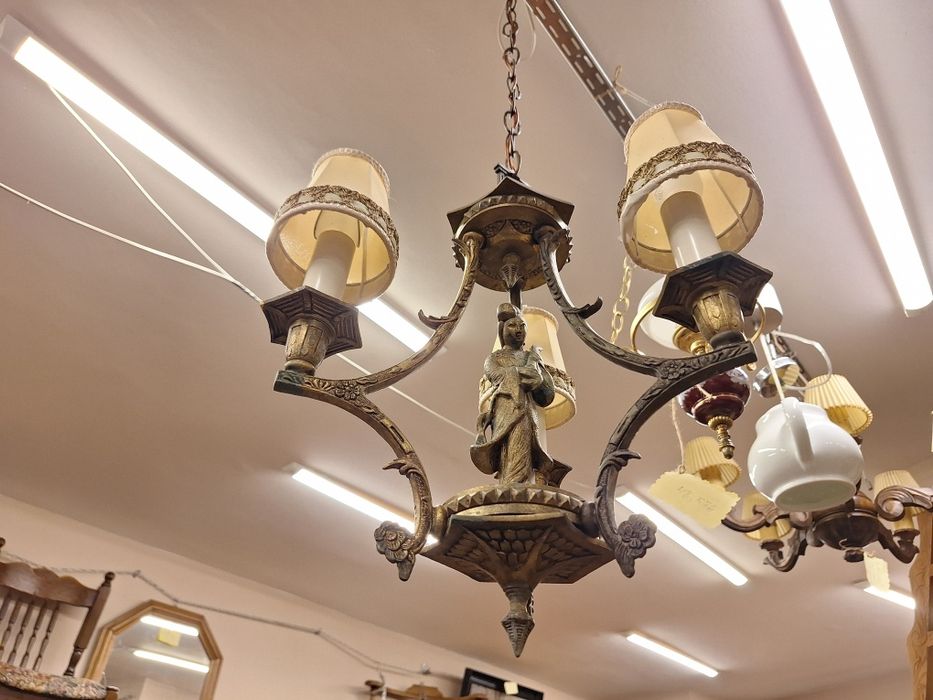 Винтидж полилей месинг