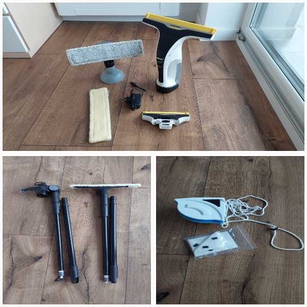 Уред за прозорци Karcher WV 7 Signature Line + комплект удължители 1.5 м + ПОДАРЪК