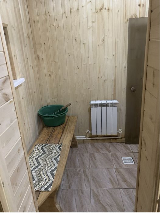 Баня на дровах из Сруба