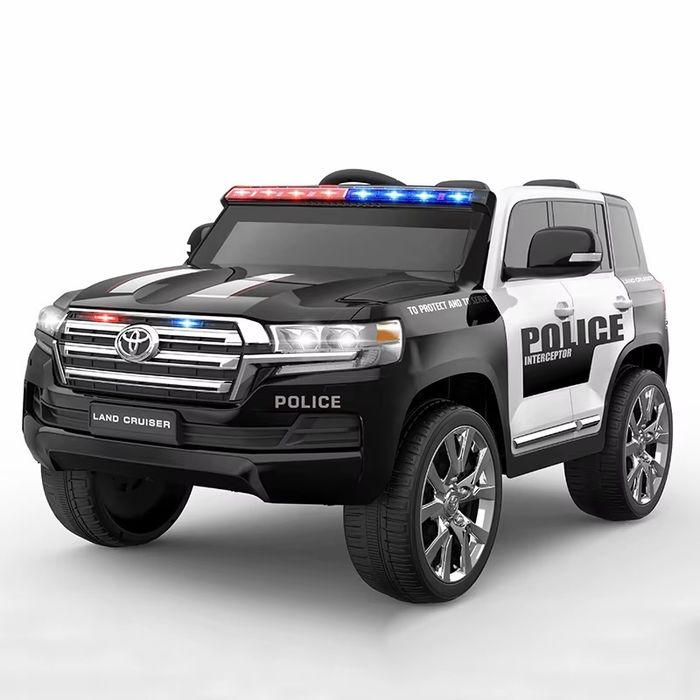 Детски акумулаторен полицейски джип Toyota Land Cruiser Police 12V 160W