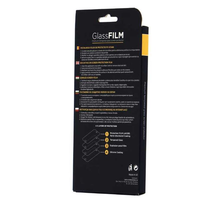 Folie de protectie A+ Tempered Glass 3D pentru iPhone 12 Pro Max