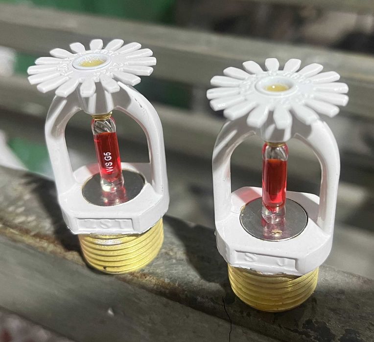 Ороситель спринклерный  белый, вниз.