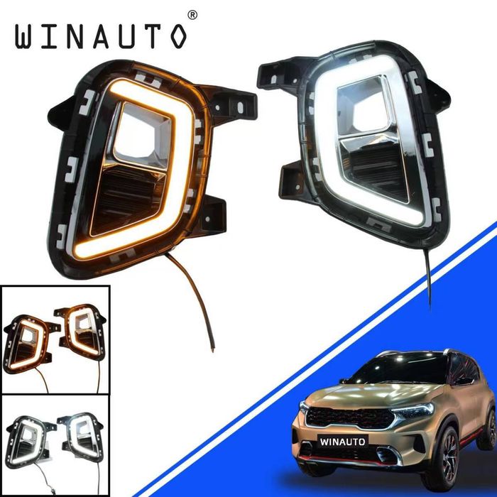 Противотуманка для Kia Sonet Led