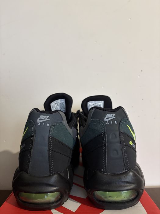 Nike Air Max 95 Retro Logo Black/Grey Volt - 40,41,42,43,44,45,46