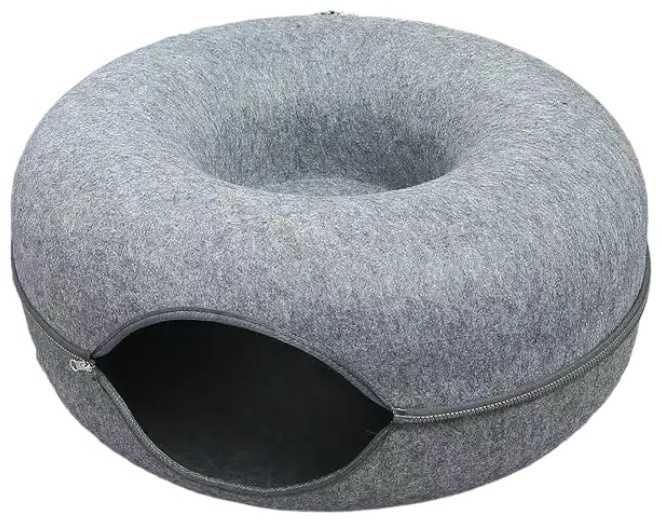 Бублик-тоннель для кошек