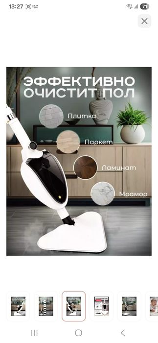 Паровая шбабра 10/1