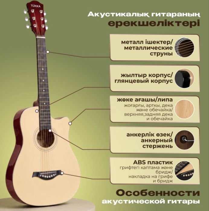 Гитара сатылады новый
